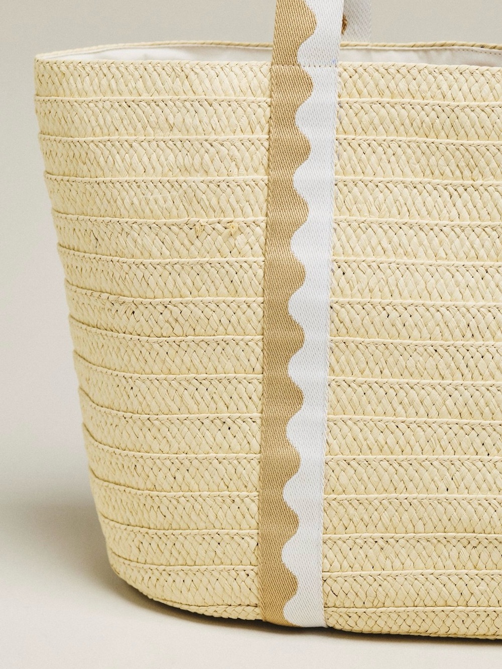 Shiraleah Marbella Straw Tote NWT - Picture 3 of 10